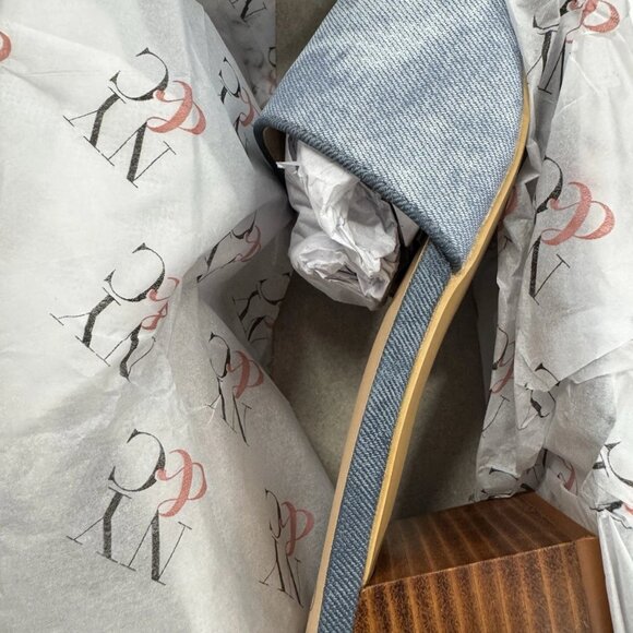 New York & Company Felice Women’s Block Heel Slide Sandals Size 10 MSRP $61 - Picture 2 of 3